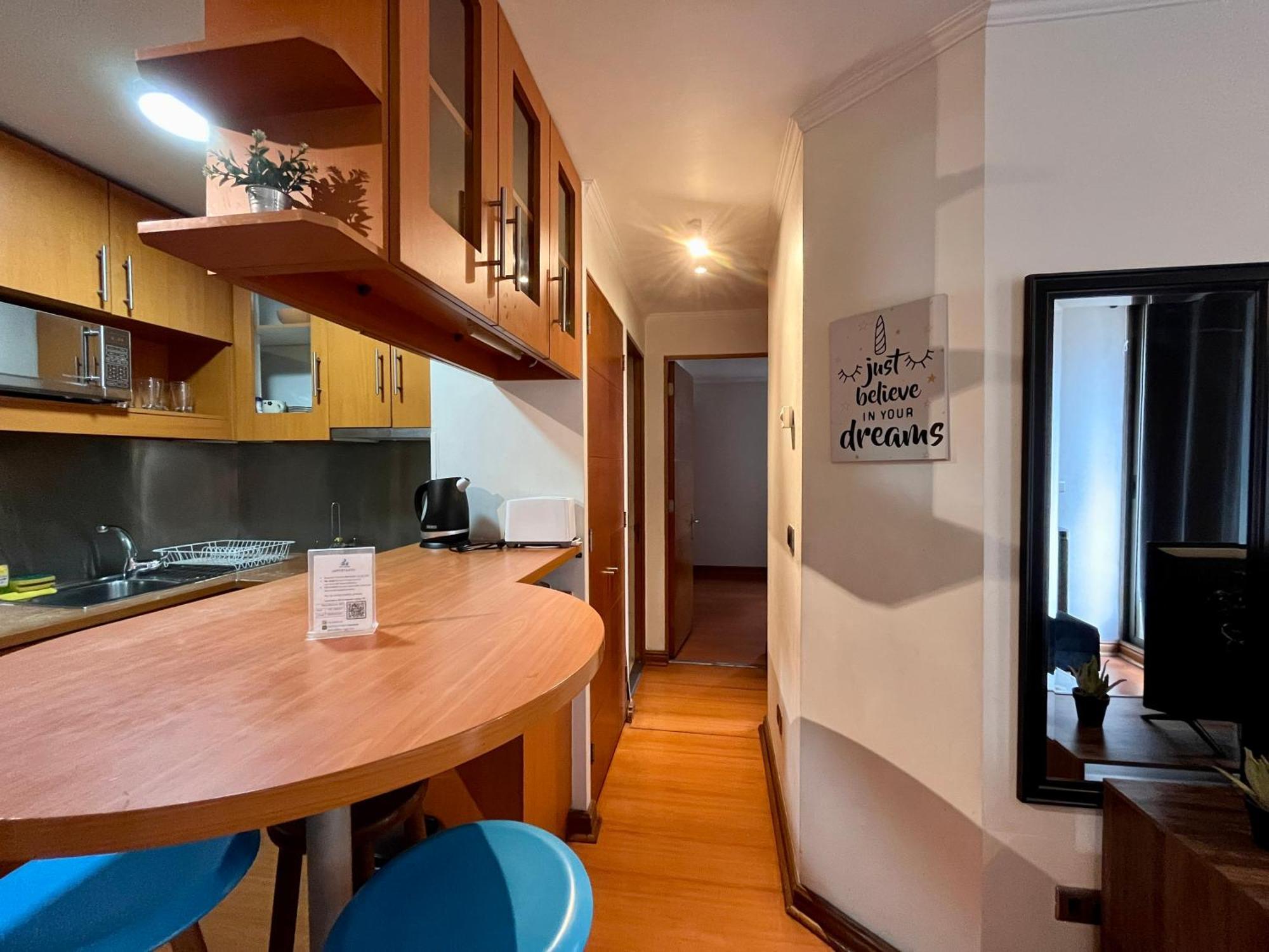 Apartamentos City Centro Los Leones Santiago Eksteriør bilde
